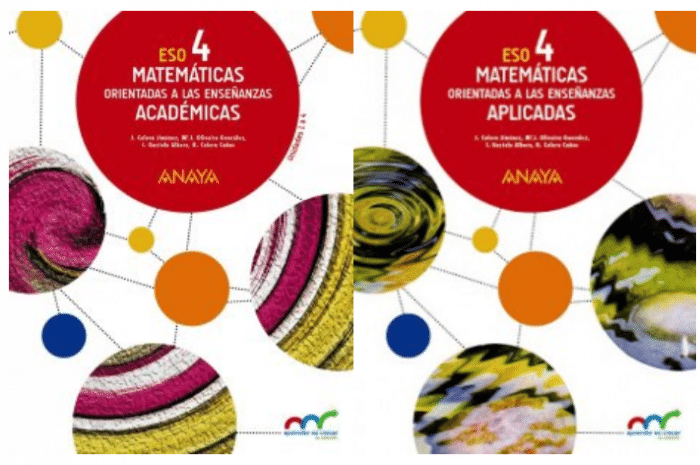 🥇 【 SOLUCIONARIO MATEMATICAS 4 ESO ANAYA